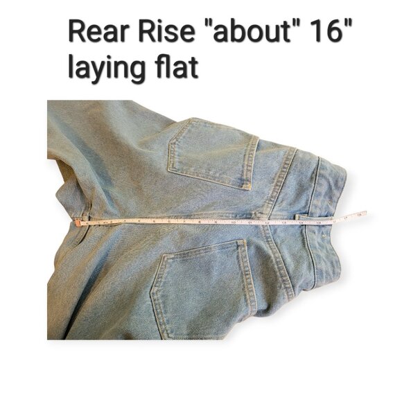 KOTN Antifit Barrel Leg Jeans Light Wash Denim Size 10 Relaxed Fit Made in Egypt - Picture 7 of 14